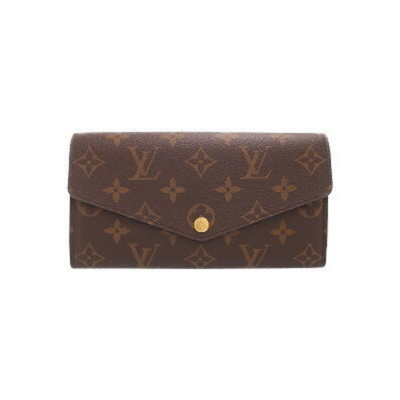Louis Vuitton Monogram Portefeuille Sarah Bifold Long Wallet - Picture 1 of 5